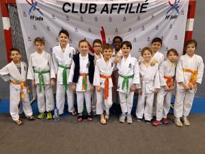 Groupe des benjamins au tournoi