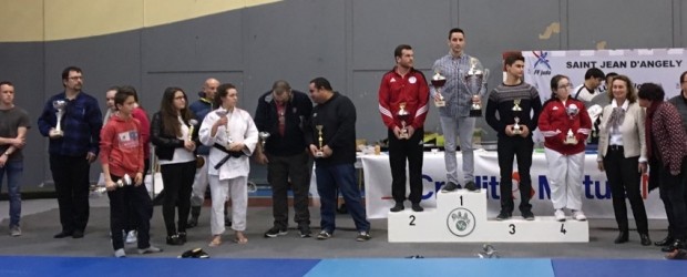 Le Judo Club Savinois 1er pour la 4ème année consécutive au tournoi de St Jean d’Angély !!!