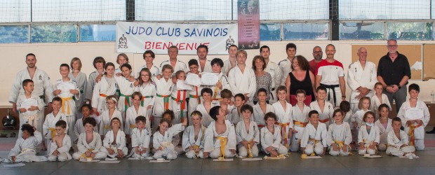 Fin de saison au Judo avec la cérémonie de remise des Ceintures