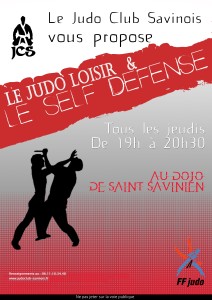 Flyer Judo Loisir Self défense