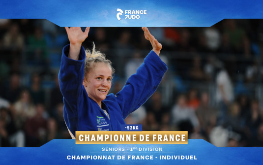 Julie Championne de France 1ère Division Seniors !!!