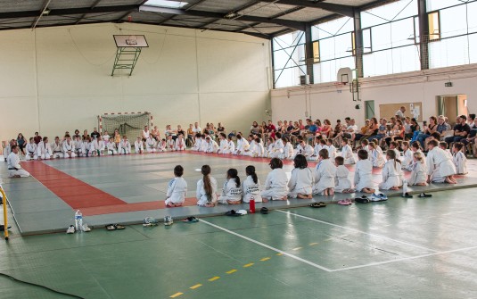 Une cérémonie de remise de ceintures réussie