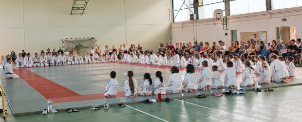 Une cérémonie de remise de ceintures réussie