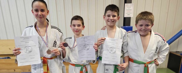 2 médaillés et 3 qualifiés pour les championnats régionaux benjamins