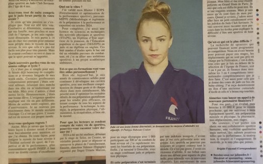 Bravo à Julie pour ce parcours EXCEPTIONNEL !!!