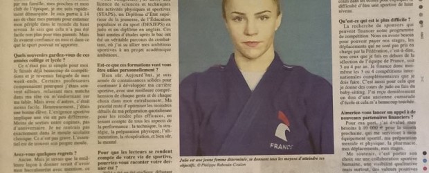 Bravo à Julie pour ce parcours EXCEPTIONNEL !!!