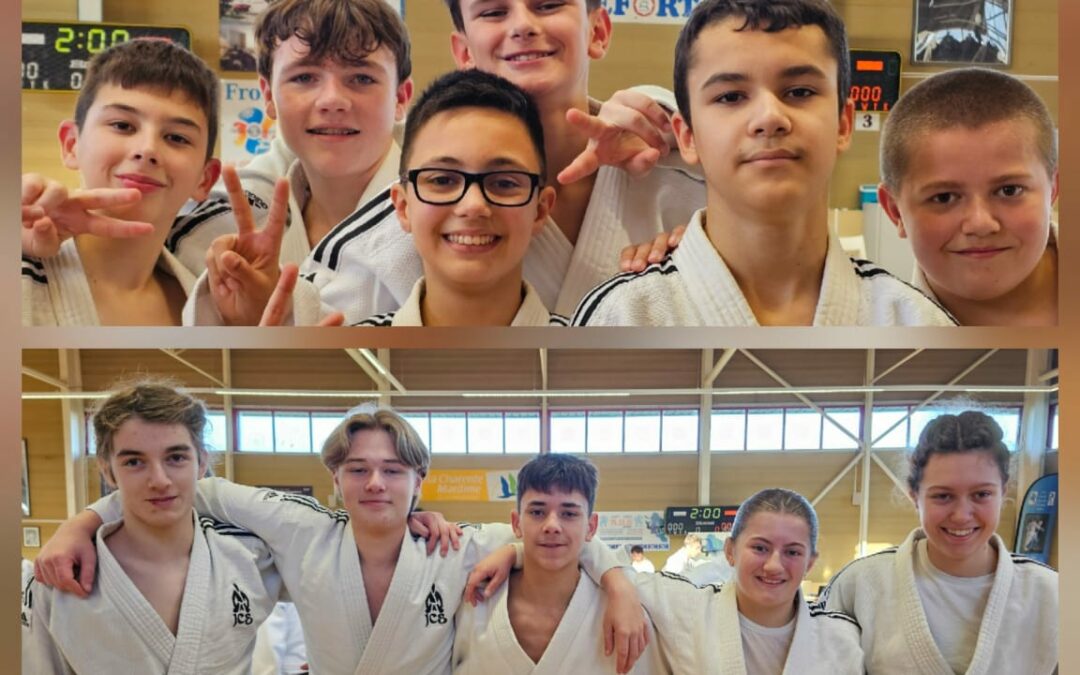 Championnats départementaux minimes et cadets 1ère division : de belles performances pour le Judo Club Savinois !