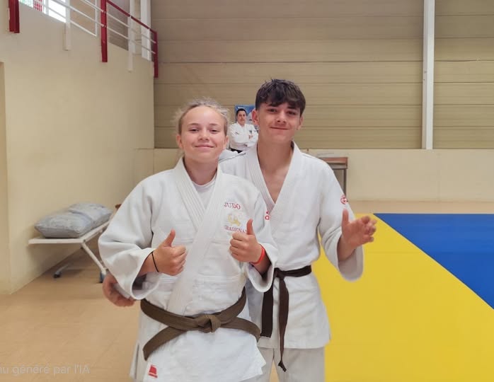 Lottie-Maë et Tom obtiennent leur UV1-KATA